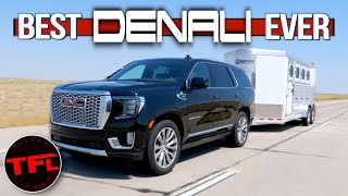 Can the New 2021 GMC Yukon Denali Still Tow Like a Truck We Put It on a Towing MPG Loop to Find Out [upl. by Templer]