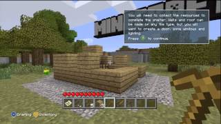 MineCraft Xbox 360 Edition  Tutorial world [upl. by Yesnnyl985]