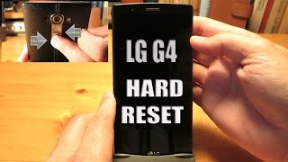 LG G4 Hard Reset Factory Reset [upl. by Anerahs]