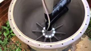 How to change sand in a pool filter part 1 [upl. by Anertac]