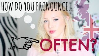 How do you pronounce OFTEN  British English Pronunciation [upl. by Atneciv]