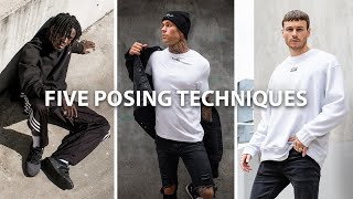 How To POSE A MALE Model For Portrait Or Fashion Photography [upl. by Tobit274]