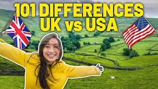 101 Differences UK amp USA British vs American [upl. by Llain340]