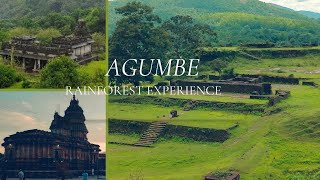 Agumbe rainforest  Waterfalls  Trek  4K  Karnataka [upl. by Timmy]