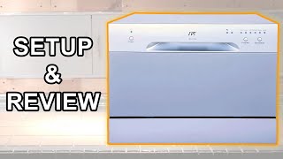 SPT Countertop Dishwasher Setup amp Review  For Small Kitchens [upl. by Worra116]