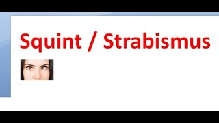 13 Motor evaluation of strabismus Comitant and noncomitant strabismus [upl. by Aivatahs]