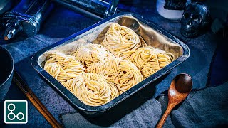 Nouilles fraîches maison avec et sans laminoir  Nouilles japonaiseschinoises 🍝  YouCookCuisine [upl. by Ocirderf]