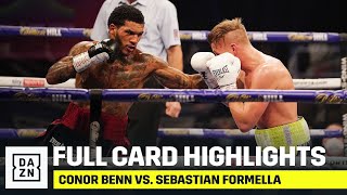 FULL CARD HIGHLIGHTS  Conor Benn vs Sebastian Formella [upl. by Chemaram557]