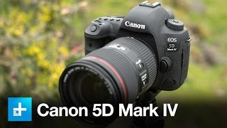 Canon 5D Mark 4 DSLR  Hands On Review [upl. by Arnuad]