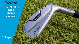 Titleist 2021 T200 Irons Review by TGW [upl. by Marb]