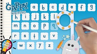 Practice Writing Alphabets AZ with Gappy Small Letters [upl. by Klatt]