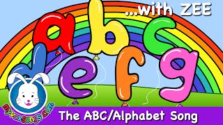 The Alphabet Song with lyrics  Nursery Rhymes [upl. by Irrep]