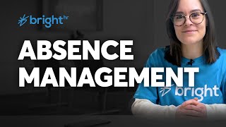 Absence Management  BrightHR [upl. by Eenahs506]