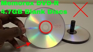 ✅ How To Use Memorex DVDR 47GB Blank Discs Review [upl. by Kinzer]