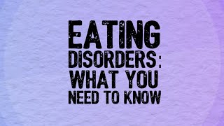 6 Signs of an Eating Disorder [upl. by Nabal]