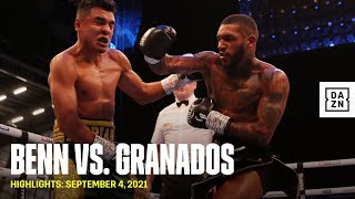 HIGHLIGHTS  Conor Benn vs Adrian Granados [upl. by Selrac]