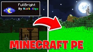 How To Get Fullbright In MCPE 3 Ways  Minecraft PE Win10XboxPS4Switch [upl. by Ohara]