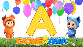 Lets learn the letters from A to Z with Dave and Ava  Dave amp Ava Games [upl. by Rettke313]