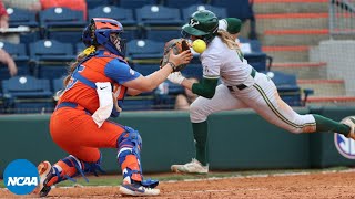 Incredible double play walkoff for Florida softball [upl. by Claudius695]