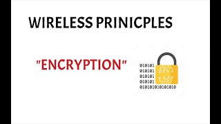 Wireless principles  Encryption  WEP  TKIP AES  ccna 200301 [upl. by Icul]