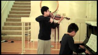 Joe Hisaishi  Ashitaka and San from Princess Mononoke Violin and Piano [upl. by Westfahl]