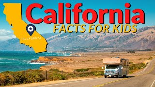 CALIFORNIA Facts  US States for Kids [upl. by Llerrehs]