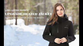 How to Use Venustas Womens Heated Jacket [upl. by Abbub654]