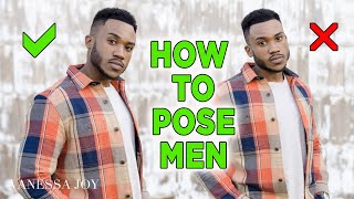 How to Pose Male Subjects Posing Tips [upl. by Ennoid]