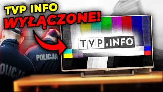 TAK WYGLĄDAŁO WYŁĄCZENIE TVP INFO [upl. by Aciretehs]