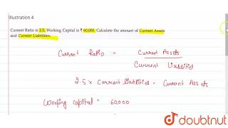 Current Ratio is 25 working capital is 60000 Calculate the amount of current Assets [upl. by Mahtal740]