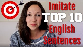 How to Pronounce TOP 10 English Sentences [upl. by Charbonnier]