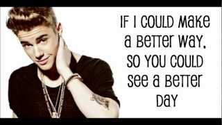 Justin Bieber  I Would Lyrics [upl. by Rehpotsihc]