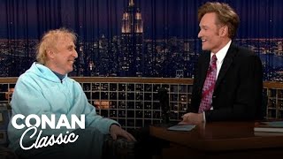 Gene Wilder On His First amp Only Argument With Mel Brooks  Late Night with Conan O’Brien [upl. by Matthaus]