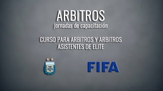 CURSO PARA ARBITROS Y ARBITROS ASISTENTES DE ELITE 16 [upl. by Bernetta]