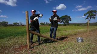 Instalación Alambre de Púas Motto [upl. by Gombosi]