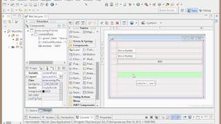 Eclipse Window Builder GUI [upl. by Aidnic]