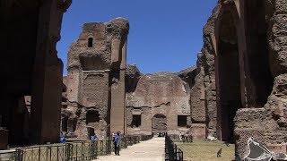 Rome 67  Baths of Caracalla  Terme di Caracalla [upl. by Ericha]