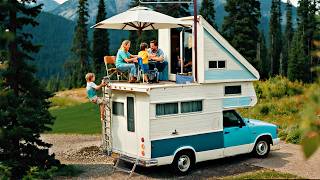 MINIVAN CAMPER CONVERSION  Van Tour of Minivan Converted to Unique Tiny Home [upl. by Hintze504]