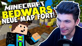 NEUE MAP FORT ✪ Minecraft Bedwars Woche Tag 112 mit GommeHD [upl. by Ioved58]