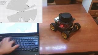 Automated control system for mobile robot with usage of LIDAR technology [upl. by Jump223]