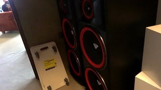 cerwin vega xls 215 sound test [upl. by Aissat]