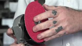 How To Mount A Fiber Disc To An Angle Grinder [upl. by Anomer]