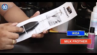 IKEA MILK FROTHER Review amp Battery Installation [upl. by Lehcem]