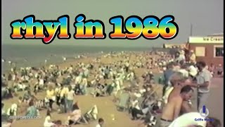 Rhyl August 9th 1986  The Beach and Funfair [upl. by Riem]