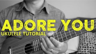 Harry Styles  Adore You EASY Ukulele Tutorial  Chords  How To Play [upl. by Gimble610]