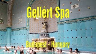 Gellért Spa  Budapest Hungary [upl. by Ahsiekit]