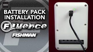 Fishman Fluence Strat Battery Pack Installation [upl. by Arym]