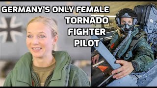 Deutschlands einzige KampfjetPilotin Only Female Tornado Fighter pilot of Bundeswehr [upl. by Airres55]