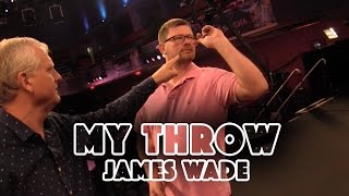 HOW TO PLAY DARTS  We look at James Wade in another My Throw [upl. by Lankton]