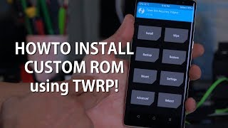 How to Install Custom ROM using TWRP for Android Android Root 101 3 [upl. by Kort]